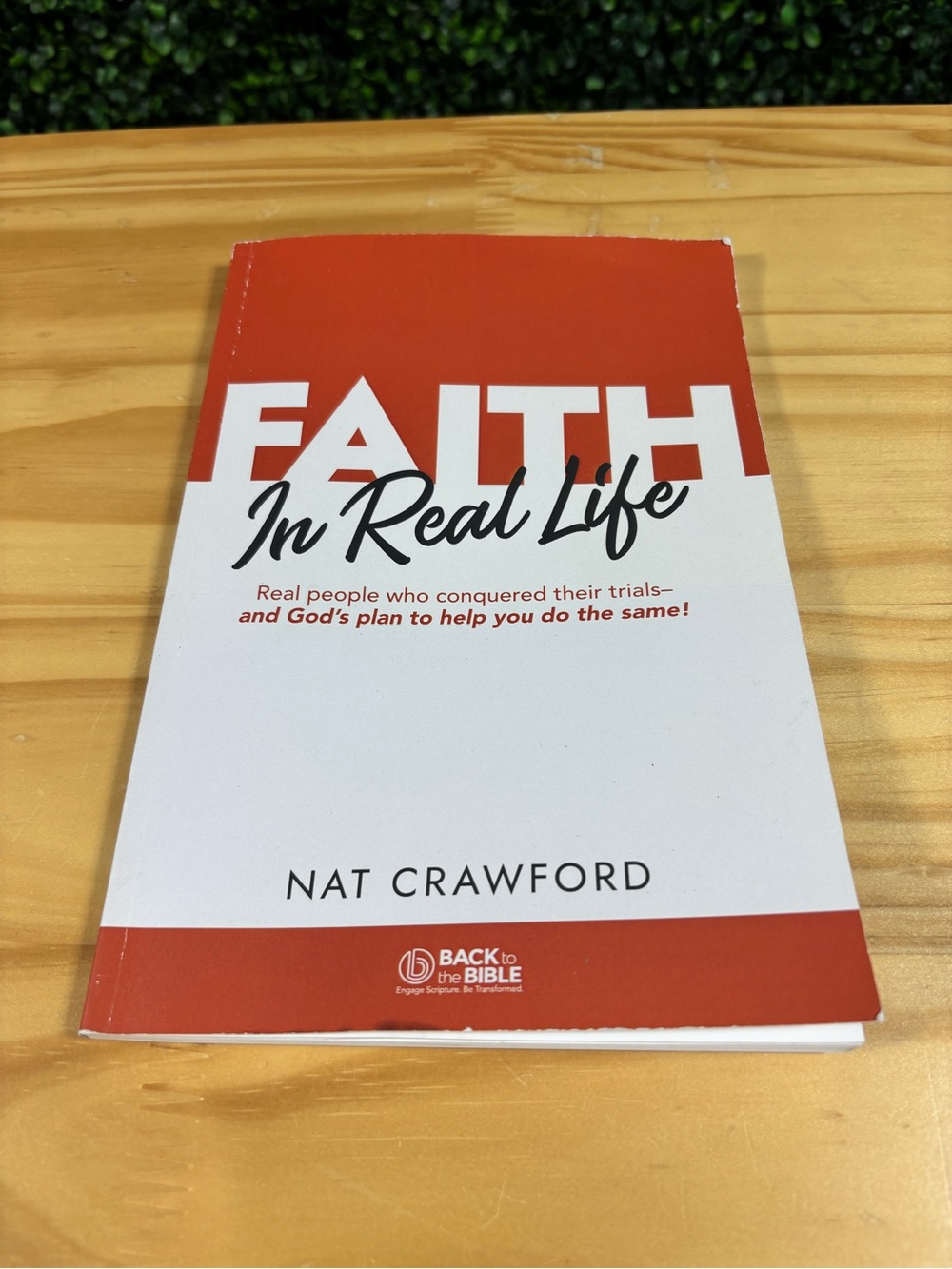 Faith In Real Life by - Red & White Inspirational Book